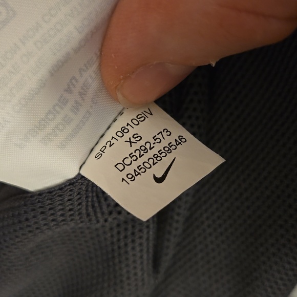 Nike Purple/Black Jogger Wind Breaker Pants, Women's Extra Small - Picture 9 of 10